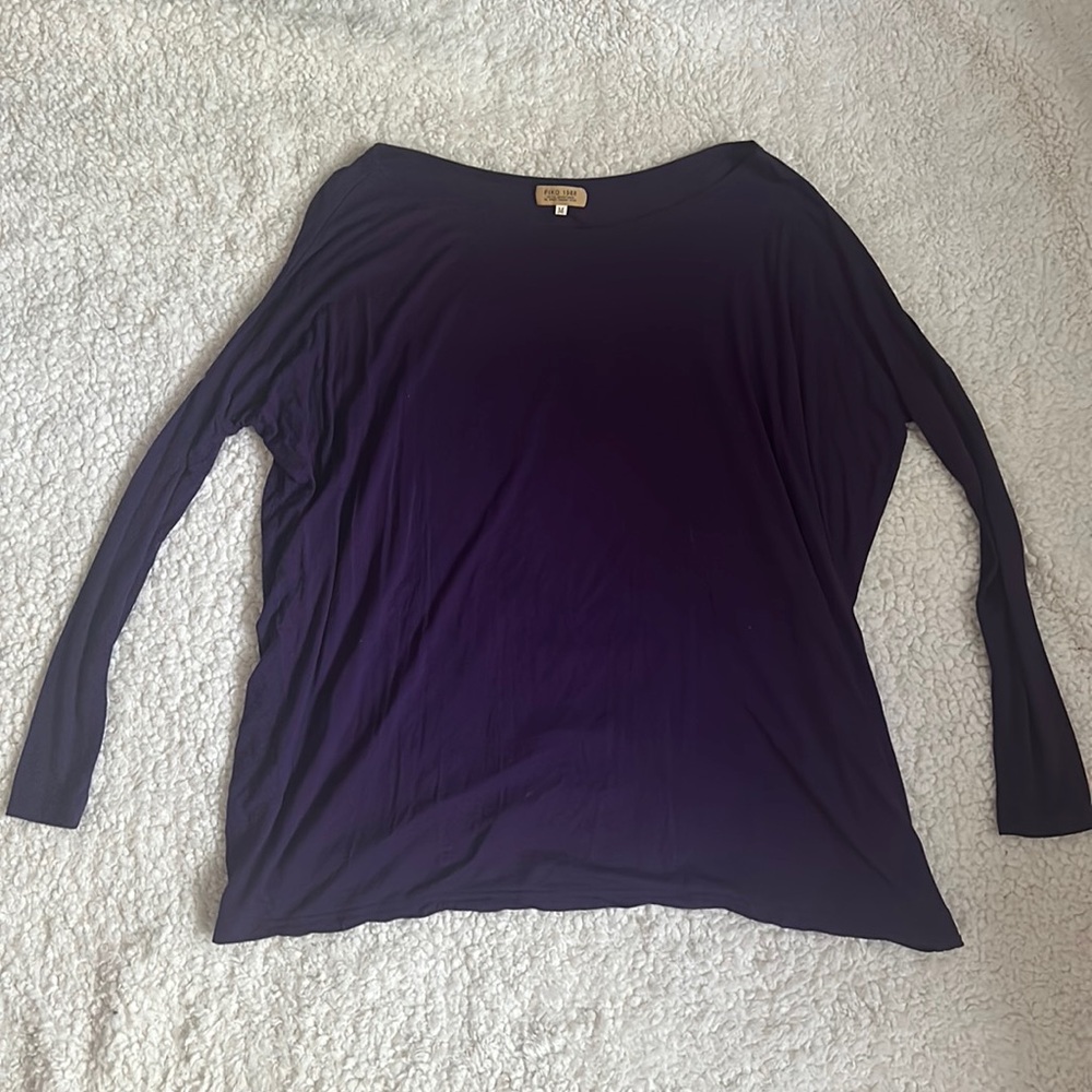Piko purple long sleeve top